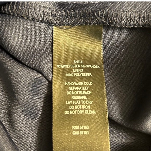 2/$15 Jessica Howard Navy&Silver Dressy Dress size 10 - Picture 5 of 6